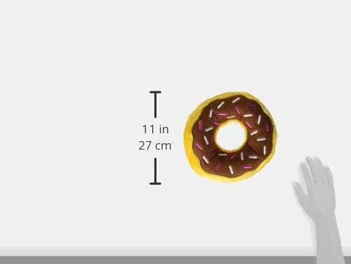 ZippyPaws Donutz Stuffed Dog Toys to Keep Them Busy - Jumbo Chocolate Donut - Image 3