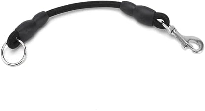 Retractable Dog Leash, 16 ft Dog Leash for Dogs up to 66 lbs, Strong Nylon Tape No Tangle, One-Handed Brake, Pause, Lock, Perfect for Medium Large Dogs; Black (Black, 16 FT (0-66 lbs)) - Image 7