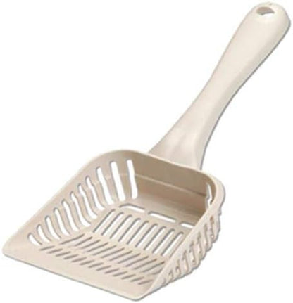 Petmate Litter Scoop with Deep Shovel for Cats, Giant Size, Bleached Linen
