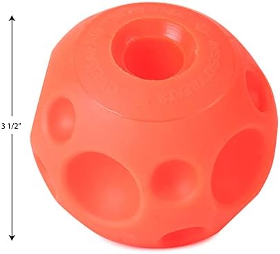 Omega Paw Authentic Tricky Treat Ball - Medium,Orange - Image 3