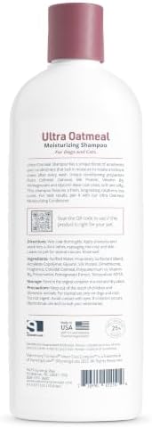 Veterinary Formula Smart Coat Ultra Oatmeal Moisturizing Dog Shampoo, 17oz - Image 2