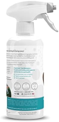 Vetericyn FoamCare Dog Shampoo and Conditioner - Instant Foaming, Spray-On Hypoallergenic Shampoo, Plant-Based Formula for Dogs and Cats. 16 Ounce - Image 4