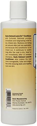 Davis Oatmeal Leave-On Dog & Cat Conditioner, 12-Ounce, DM112 12 - Image 3