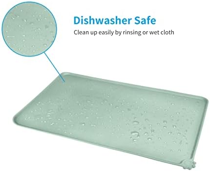 AUDWUD Waterproof Silicone Pet Feeding Mats,Anti Slip Dog Food Bowl Pad - Image 5