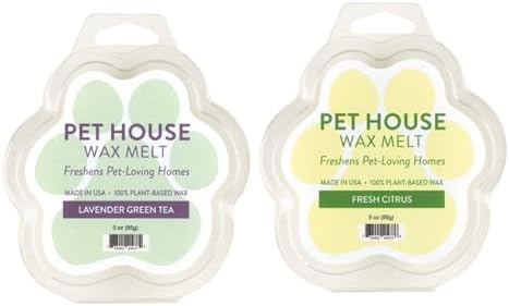 Lavender Green Tea & Fresh Citrus Scented Wax Melts Plant-Based Wax, 2 Pack by OneFurAll