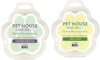 Lavender Green Tea & Fresh Citrus Scented Wax Melts Plant-Based Wax, 2 Pack by OneFurAll
