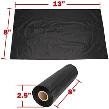 Zero Waste USA - 200 Commercial Grade Dog Waste Station Refill Roll Bags - (Most Popular) - 40% Thicker than competitor brands - Fits Any Dog Waste Station - 1 Roll of 200 bags per roll