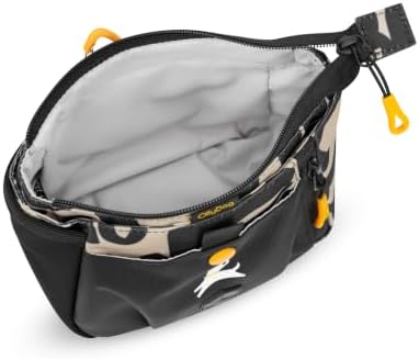 OllyDog Backcountry Day Bag | Dog Training Treat Pouch | Eco-Friendly Recycled Fabric Fanny Pack with Zipper Closure, Built-in Poop Bag Dispenser & Adjustable Waist Belt (Ciao) - Image 3