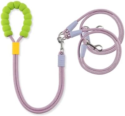 Double Dog Leash for Two Dogs Walking No Tangle Hands Free by TANXIC