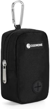 Dog Treat Pouch with Clip, Hands-free Training Pouch by COOWONE