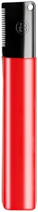 Mikki Dog, Puppy Grooming Stripping Knife - Hand Stripping Blade Tool for Fine Hair Coats, Red - Image 2