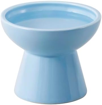 CEEFU Extra Wide Elevated Ceramic 6.2" Deeper Cat Water Bowl by CEEFU