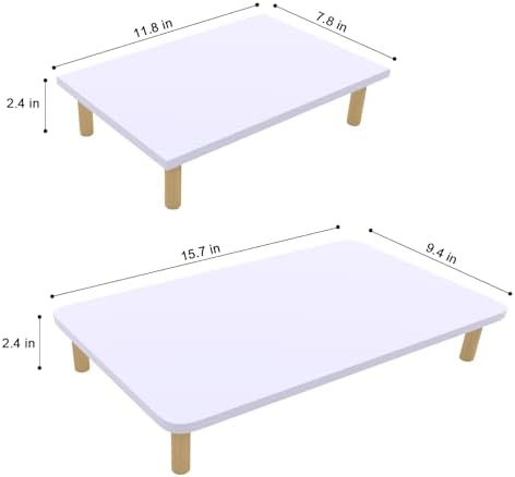 Elevated Cat Food Stand, Raised Pet Feeding Table for Cats and Dogs - Image 5