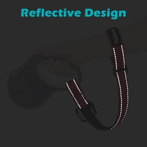 PetBonus Dog Leash Wrist Strap with Lockable Clip for Dog Retractable Leash - Image 4