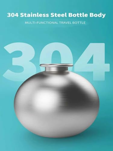 2 in 1 Portable Dog Water Bottle,10oz Stainless Steel Travel Dog Water Dispenser with Bowl，No-Spill Puppy Water Bottle for Pets Outdoor,Walking and Hiking Small,1 Pack Blue. - Image 7