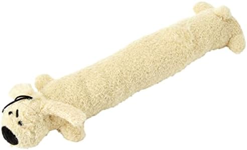 Multipet Original Loofa Dog Plush Toy - Squeaky Toy for All Dogs - Extra Soft Plush - Stuffed Animal Dog Toys for Playing - Cute Dog Pet Toy (1 Count, 12”, Random Color Surprise) by Multipet