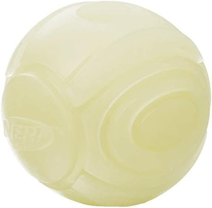 Nerf Dog Tennis Ball Blaster Dog Toy white, 2.5 Inch Glow Reload Ball - Image 4