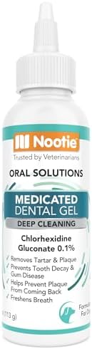 Nootie Medicated Dental Gel for Dogs with Chlorhexidine by Nootie