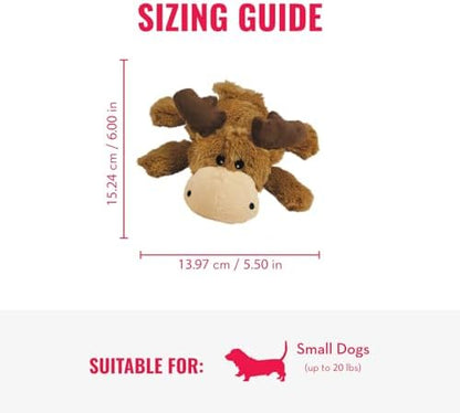 KONG Cozie Marvin Moose and SqueakAir Balls, 3 Pack, for Small Dogs - Image 2