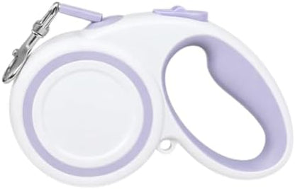 10-16FT,66LBS,Highly Reflective Retractable Dog Leash,S-Purple by Quppa
