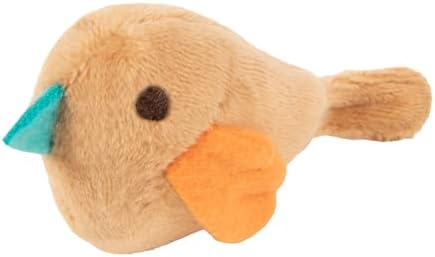 SmartyKat Chickadee Chirp Electronic Sound Cat Toy, Contains Catnip, Battery Powered - Light Brown, One Size by SmartyKat