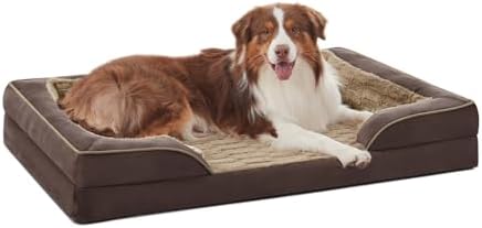 FURTIME Orthopedic Medium Dog Bed, Supportive Waterproof Pet Bed by FURTIME