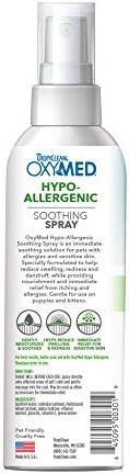 TropiClean Oxymed Hypoallergenic Cat & Dog Itch Relief Spray, 8oz - Image 2