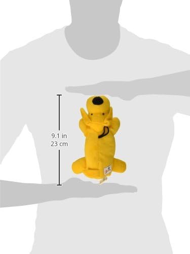 Zanies Neon Big Yelper Dog Toys, Yellow, 7"
