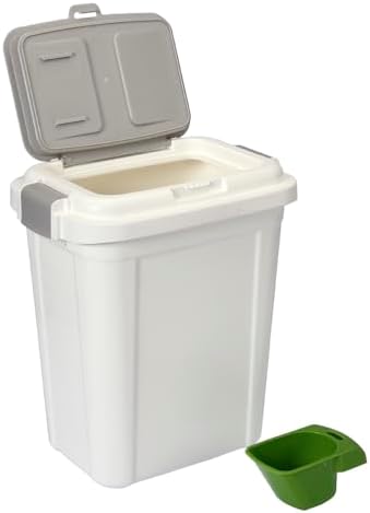 Airtight Pet Food Storage Container, 23 Qt / 20 Lbs by AshfieldHarkness