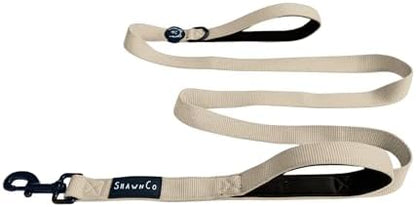 ShawnCo Dream Walk Dog Leash (Driftwood,M/L 6FT w/ 2 Handles) by SHAWNCO