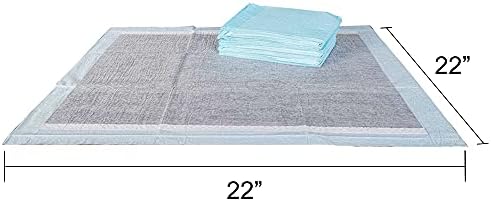 BV Charcoal Puppy Pads 100 Count 22"x22" - Leak-Proof Pee Pads for Dogs with 6-Layer Absorbent Design & Built-in Attractant - Dog Pad with Charcoal for Odor Control, Perfect for Puppies & Senior Dogs - Image 2