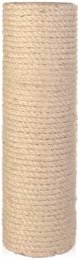TRIXIE Replacement Sisal Post for Cat Scratching Posts, Backup Scratcher for Indoor Cat Furniture, Trees and Towers, 3.5 in x 11.8 in (9 x 30 cm) by TRIXIE