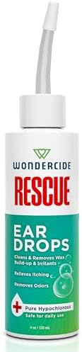 Wondercide Rescue - Ear Drops for Dogs and Cats - 4 oz by Wondercide