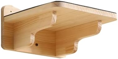 SHENGOCASE 9.8" x 9.8" Solid Wood Wall Mounted Large Cat Steps, Furniture, Shelves, Stairs, Perch - Image 3