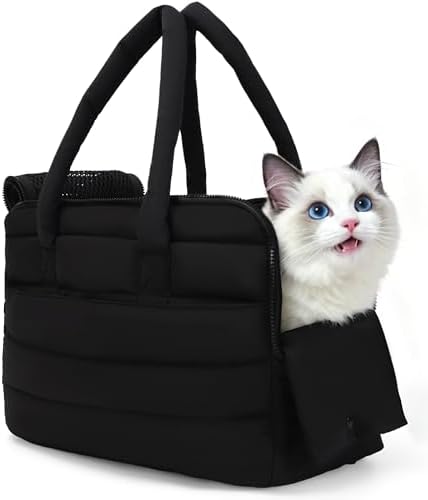 Dog Purse Carrier for Small Dog Cat up to 13lbs, Lightweight Pet Carrier by CleverCode