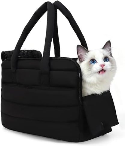 Dog Purse Carrier for Small Dog Cat up to 13lbs, Lightweight Pet Carrier by CleverCode