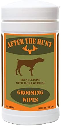 After The Hunt Grooming & Mud Dog Cleaning Wipes with Aloe & Oatmeal - 60 XL Wipes by After+The+Hunt