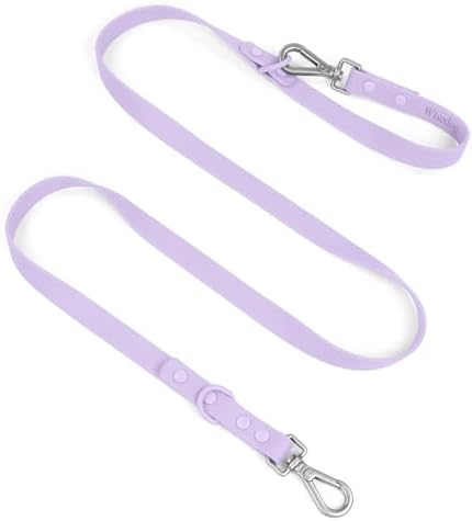Wisedog Waterproof Dog Leash, Lilac, 6 ft × 3/4 in by WisedogPetSupplies