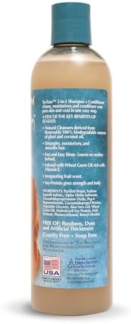 Bio-Groom So Easy 2 in 1 Shampoo, Tropical Fruit Scent, 12 fl oz - Image 3