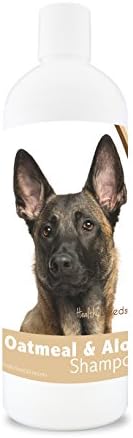 Healthy Breeds Belgian Malinois Oatmeal Shampoo with Aloe 16 oz by HealthyBreeds