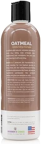 Bark2Basics Oatmeal Dog Shampoo, 16 oz - Natural Colloidal Oatmeal, Natural Ingredients, Calms Dry Itchy Irritated Skin, Moisturizes and Soothes the Skin and Coat, Professional Grade - Image 3
