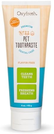Oxyfresh Vets Professional Dog & Cat Dental Toothpaste Gel – Cleaner Teeth by Oxyfresh