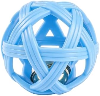 Dog Ball Toy with Bell for Small Dogs& Puppy, Small Dog Ball for Boredom Relief & Teething, TPR Chew Resistant Interactive Fetch Toy. by Unknown