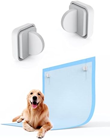 Pee Pad Holder for Dogs Potty Training Pad Magnetic,(White) by ZZHDESBY