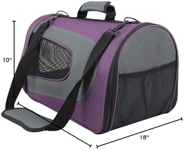 EliteField Deluxe Soft Pet Carrier for Cats and Dogs (3-Year Warranty) - Image 6