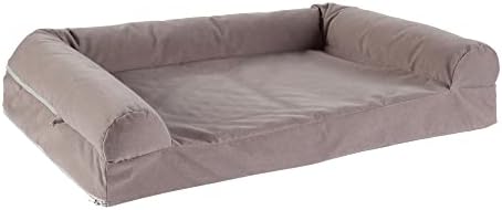 Happy Hounds Luna Sofa Dog Bed, Gray, Medium (29" x 20") - Image 2