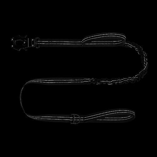 ICEFANG Tactical Dog Leash with Quick-Release Metal Clasp,Bungee-Dog Lead - Image 6