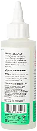 SKOUT'S HONOR Probiotic Cat Ear Cleaner, 4 oz, 3-Pack - Image 2