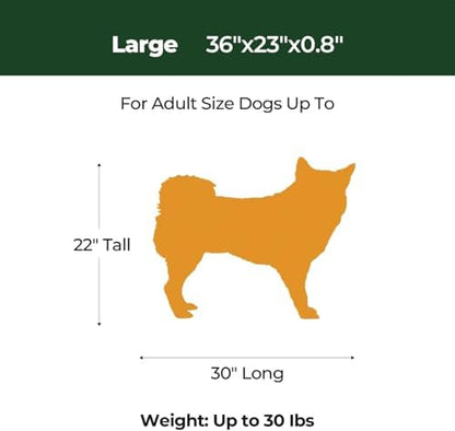 BALANCE Dog Crate Pad, Dog Foam Crate Mat Kennel Pad, Washable Water-Resistant Pet Bed Flat Dogs Cage Mat for Large Dogs - Image 5