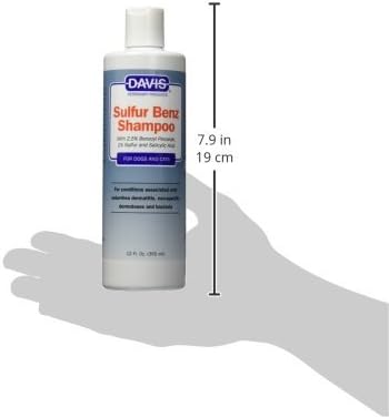 Davis Sulfur Benz Shampoo for Pets, 12 oz - Image 3